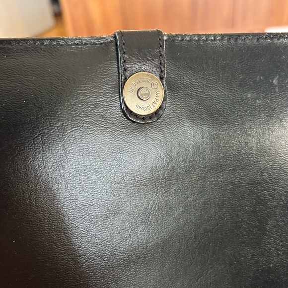 VTG Via Firenze Leather Black Shoulder Bag – Italian Craftsmanship, Classic bag - Picture 6 of 13